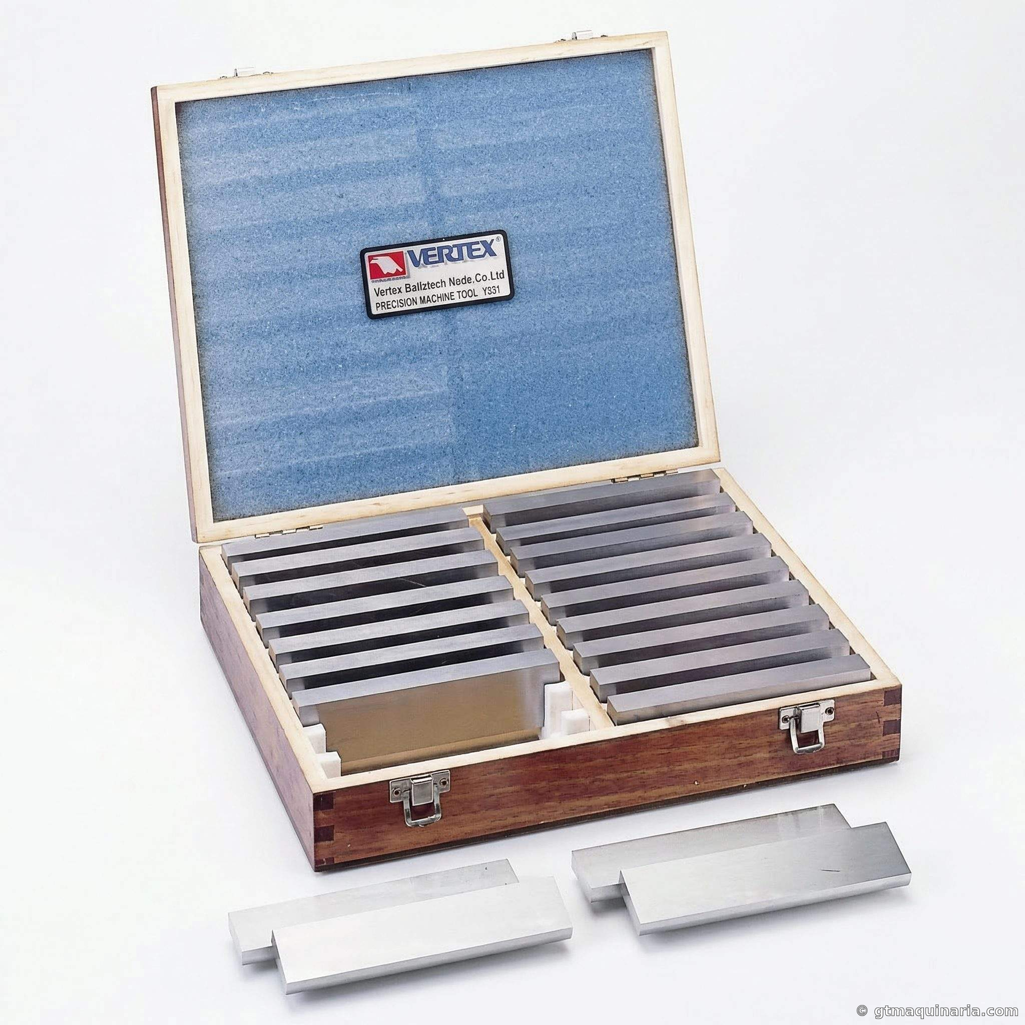 VP-136 Set de Paralelas de Precisión Vertex Taiwan 36 piezas
